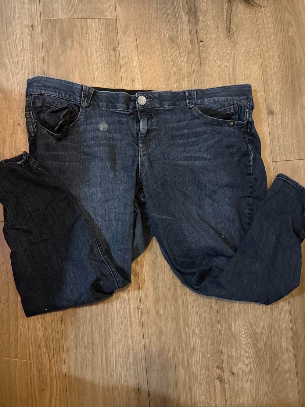 Women's Dark Blue Stretch Jeans